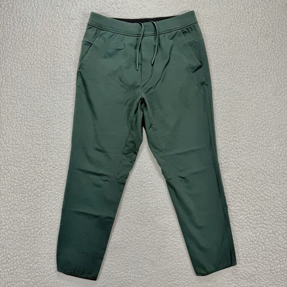 Lululemon ABC Pants Men's M Green Athletic Travel‎ Stretch Casual Athleisure
